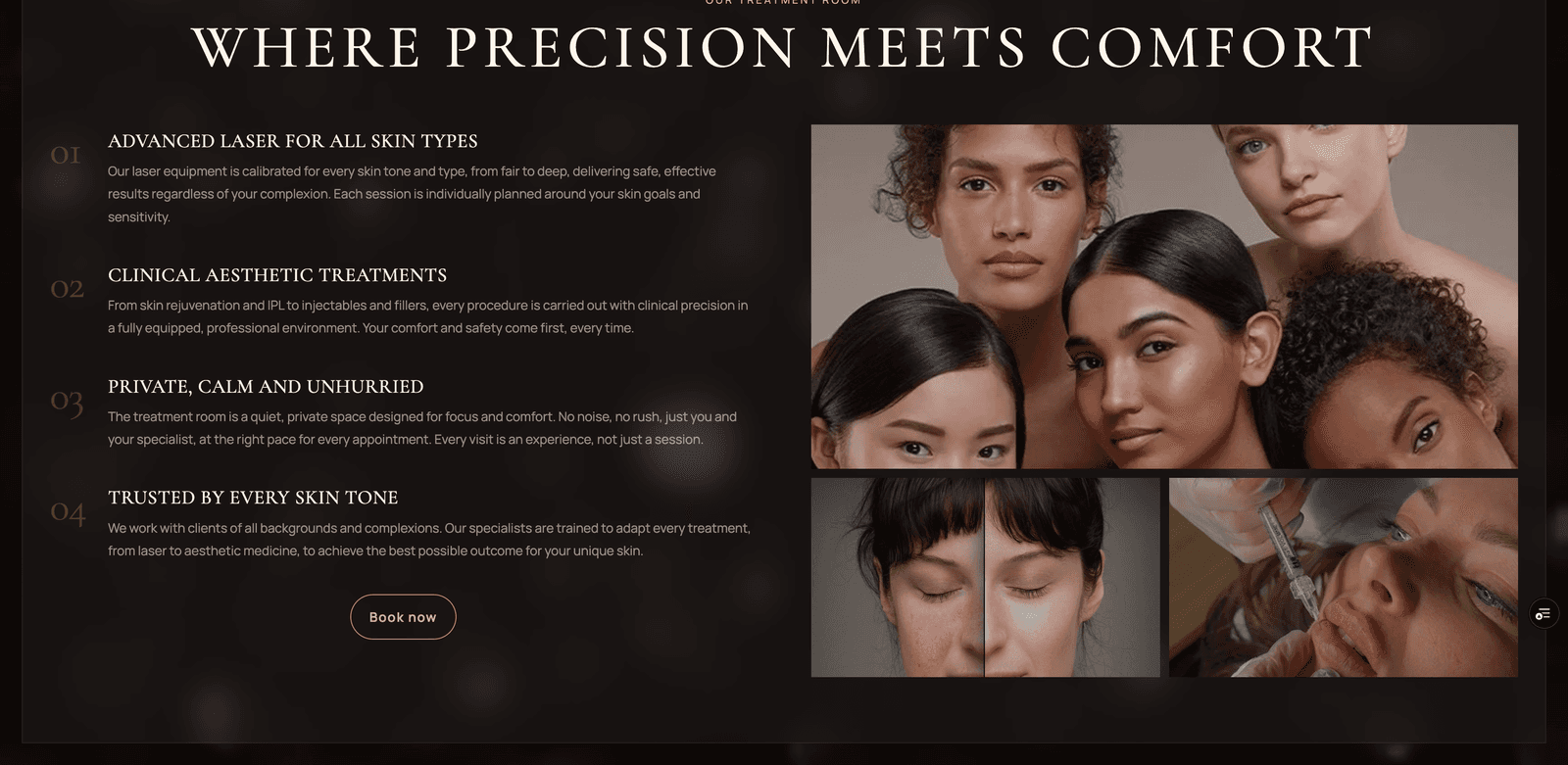 Natural Beauty & Academy: Where Precision Meets Comfort